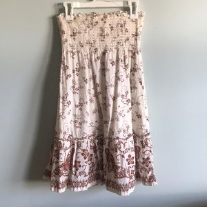 Girls strapless dress